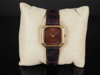 Vente aux enchères EMILE PEQUIGNET Montre bracelet de dame. Boitier octogonal à pans coup