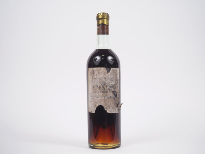 1 BOUTEILLE CHÂTEAU SIGALAS RABAUD 1er CC SAUTERNES - 1918 - LB/ETA/BO