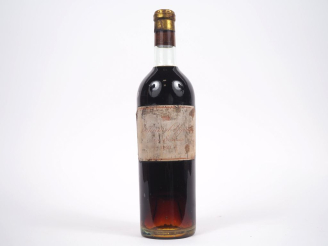 Vente aux enchères 1 BOUTEILLE CHÂTEAU D'YQUEM 1er CCS SAUTERNES - 1921 - BG/EA/CAPSULE S