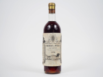 Vente aux enchères 1 BOUTEILLE CHÂTEAU DE MALLE CC SAUTERNES - 1950 - LB 