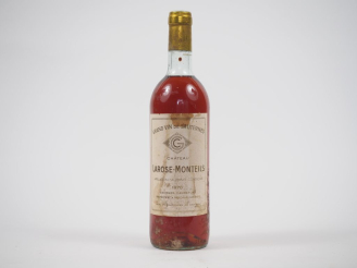 Vente aux enchères 1 BOUTEILLE CHÂTEAU LAROSE MONTEILS SAUTERNES - 1970 - LB/ET 