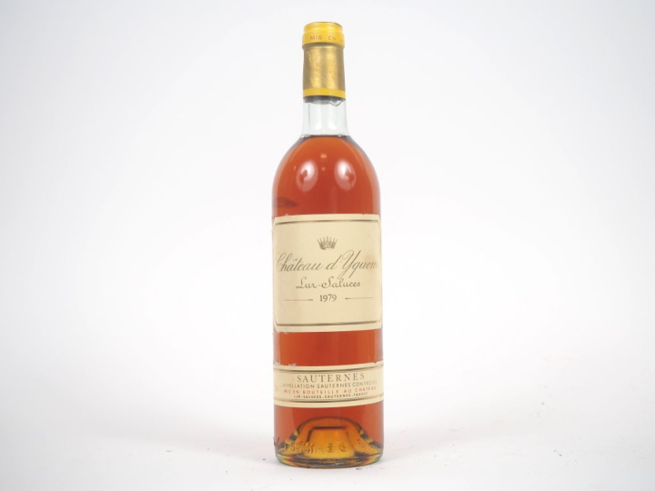 1 BOUTEILLE CHÂTEAU D'YQUEM 1er CCS SAUTERNES - 1979 - BG-LB/ETLA 