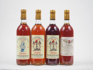 Vente aux enchères 4 BOUTEILLES DOMAINE DE LA GAUCHE CRÈME DE TÊTE SAUTERNES - 1988 : 3 B
