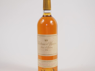 Vente aux enchères 1 BOUTEILLE CHÂTEAU D'YQUEM 1er CCS SAUTERNES - 1996  