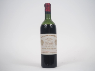 Vente aux enchères 1 BOUTEILLE CHÂTEAU CHEVAL BLANC 1er GCC ST ÉMILION - 1954 - VIDANGE/C