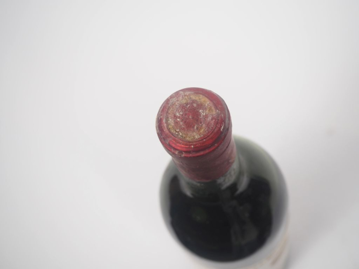 1 BOUTEILLE CHÂTEAU CHEVAL BLANC 1er GCC ST ÉMILION - 1954 - VIDANGE/C