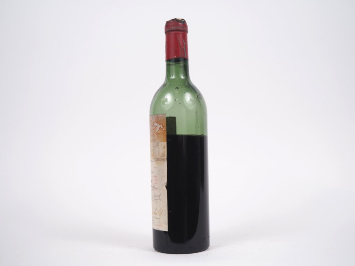 1 BOUTEILLE CHÂTEAU MOUTON ROTHSCHILD 1er GCC PAUILLAC - 1965 - TRÈS G