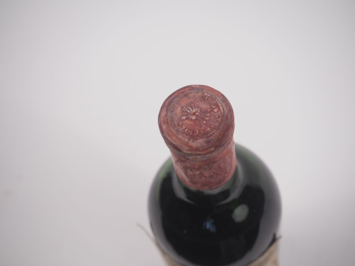 1 BOUTEILLE CHÂTEAU MOUTON ROTHSCHILD 1er GCC PAUILLAC - 1966 - BEP/ET