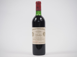 Vente aux enchères 1 BOUTEILLE CHÂTEAU CHEVAL BLANC 1er GCC ST ÉMILION - 1970 - BG/ÉTIQUE