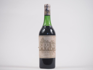 Vente aux enchères 1 BOUTEILLE CHÂTEAU HAUT BRION 1er GCC GRAVES -1974 - 5,6 CM/ETT/EA  