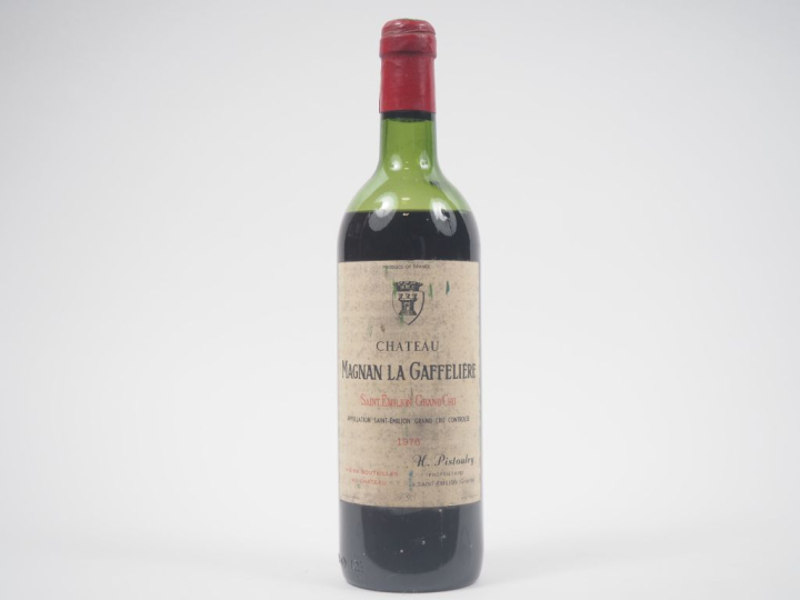 1 BOUTEILLE CHÂTEAU MAGNAN LA GAFFELIÈRE GC ST ÉMILION - 1976 - BEP/ES