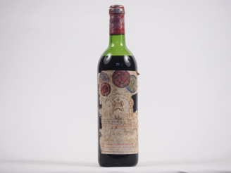 Vente aux enchères 1 BOUTEILLE CHÂTEAU MOUTON ROTHSCHILD 1er GCC PAUILLAC - 1978 - BEP/ES