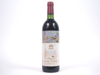 Vente aux enchères 1 BOUTEILLE CHÂTEAU MOUTON ROTHSCHILD 1er GCC PAUILLAC - 1981 - BG/ELS