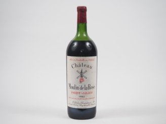Vente aux enchères 1 MAGNUM CHÂTEAU MOULIN DE LA ROSE ST JULIEN - 1982 - HEP/ELS 