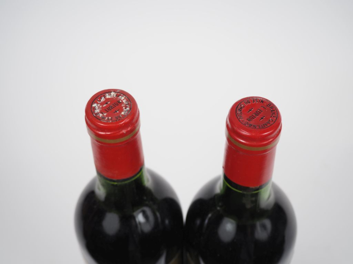 2 BOUTEILLES CHÂTEAU BRANE CANTENAC GCC MARGAUX - 1982 - LB/1 CAPSULE 