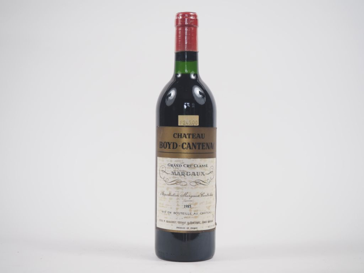 1 BOUTEILLE CHÂTEAU BOYD CANTENAC GCC MARGAUX - 1985 - BG 