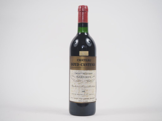 Vente aux enchères 1 BOUTEILLE CHÂTEAU BOYD CANTENAC GCC MARGAUX - 1985 - BG 