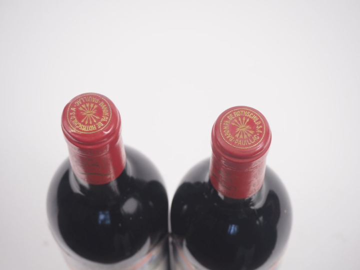 2 BOUTEILLES CHÂTEAU MOUTON ROTHSCHILD 1er GCC PAUILLAC - 1985 - 2 LB/