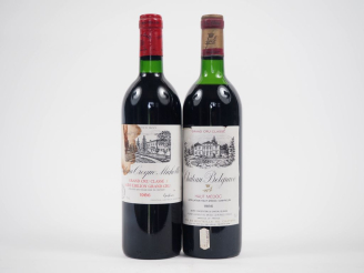 Vente aux enchères 2 BOUTEILLES DE 1986 : 1 CHÂTEAU CROQUE MICHOTTE GCC ST ÉMILION ET - 1