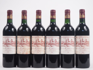 Vente aux enchères 6 BOUTEILLES COS D'ESTOURNEL GCC ST ESTÈPHE - 1986 - ET