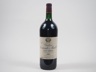 Vente aux enchères 1 MAGNUM CHÂTEAU SOCIANDO MALET HAUT MÉDOC - 1988 - ELT