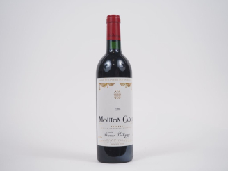 Vente aux enchères 1 BOUTEILLE MOUTON CADET BORDEAUX - 1988
