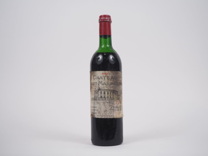 1 BOUTEILLE CHÂTEAU HAUT MARBUZET CBE ST ESTÈPHE - 1989 - HEP-MEP/ETT/