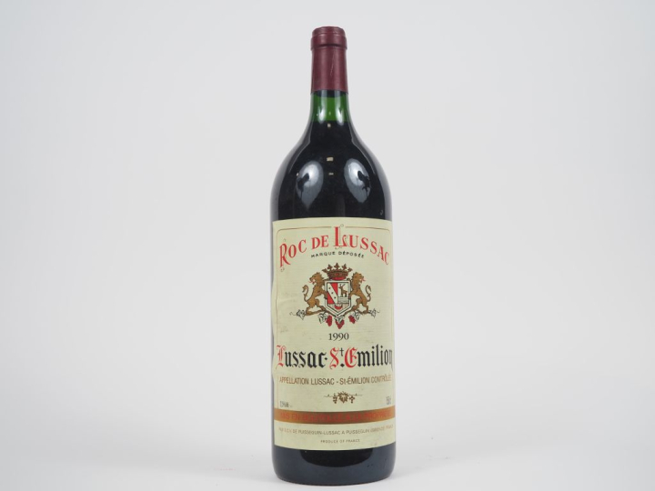 1 MAGNUM ROC DE LUSSAC LUSSAC ST ÉMILION - 1990