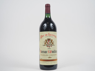 Vente aux enchères 1 MAGNUM ROC DE LUSSAC LUSSAC ST ÉMILION - 1990