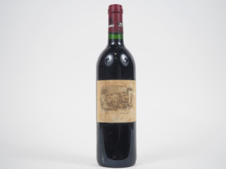 Vente aux enchères 1 BOUTEILLE CHÂTEAU LAFITE ROTHSCHILD 1er GCC PAUILLAC - 1992 - EA 