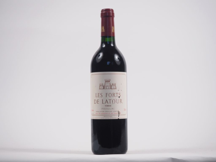 1 BOUTEILLE LES FORTS DE LATOUR PAUILLAC - 1993 - ELA 