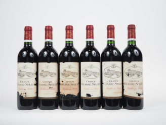 Vente aux enchères 6 BOUTEILLES CHÂTEAU CHASSE SPLEEN MOULIS EN MÉDOC  - 1995 - 3 EA/2 EL