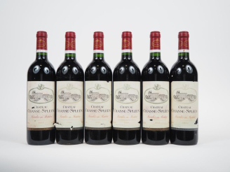 Vente aux enchères 6 BOUTEILLES CHÂTEAU CHASSE SPLEEN MOULIS EN MÉDOC  - 1995 - ELA