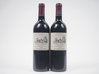 Vente aux enchères 2 BOUTEILLES CHÂTEAU CANTEMERLE GCC HAUT MÉDOC - 2000