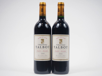 Vente aux enchères 2 BOUTEILLES CHÂTEAU TALBOT GCC ST JULIEN - 2000