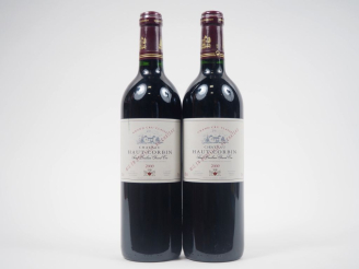 Vente aux enchères 2 BOUTEILLES CHÂTEAU HAUT CORBIN GCC ST ÉMILION - 2000