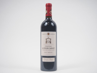 Vente aux enchères 1 BOUTEILLE CHÂTEAU LA TOUR CARNET GCC HAUT MÉDOC - 2002