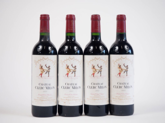 Vente aux enchères 4 BOUTEILLES CHÂTEAU CLERC MILON GCC PAUILLAC - 2002 - ETLA