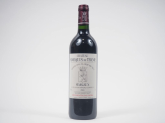 Vente aux enchères 1 BOUTEILLE CHÂTEAU MARQUIS DE TERME GCC MARGAUX - 2003