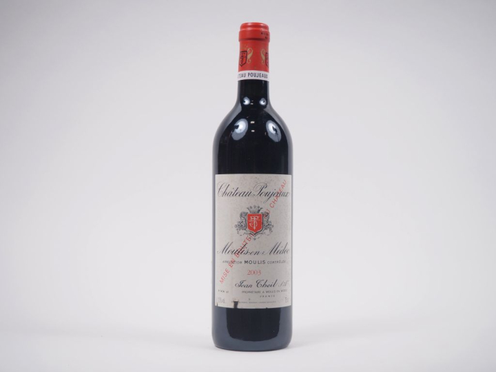 1 BOUTEILLE CHÂTEAU POUJEAUX MOULIS - 2003