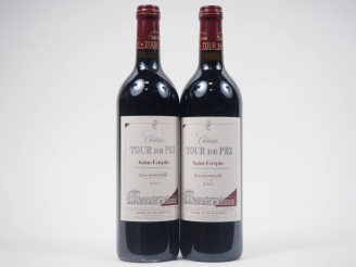 Vente aux enchères 2 BOUTEILLES CHÂTEAU LA TOUR DE PEZ CB ST ESTÈPHE - 2003