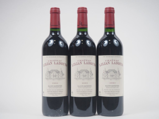 Vente aux enchères 3 BOUTEILLES CHÂTEAU LILIAN LADOUYS CBS ST ESTÈPHE - 2003