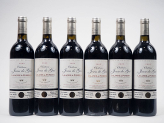 Vente aux enchères 6 BOUTEILLES CHÂTEAU JEAN DE GUÉ LALANDE DE POMEROL - 2003 - ELS 