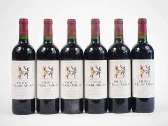 Vente aux enchères 6 BOUTEILLES CHÂTEAU CLERC MILON GCC PAUILLAC - 2004