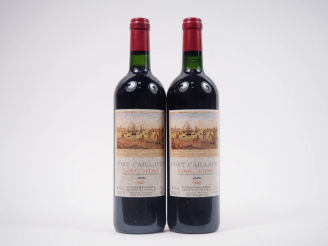 Vente aux enchères 2 BOUTEILLES PORT CAILLAVET ST JULIEN - 2005 - ES 