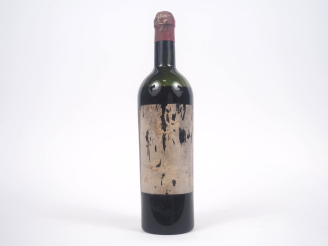 Vente aux enchères 1 VIEILLE BOUTEILLE CHÂTEAU MOUTON ROTHSCHILD 1er GCC PAUILLAC - 192? 