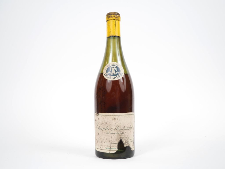 1 BOUTEILLE CHEVALIER MONTRACHET "LES DEMOISELLES" LOUIS LATOUR - 1947
