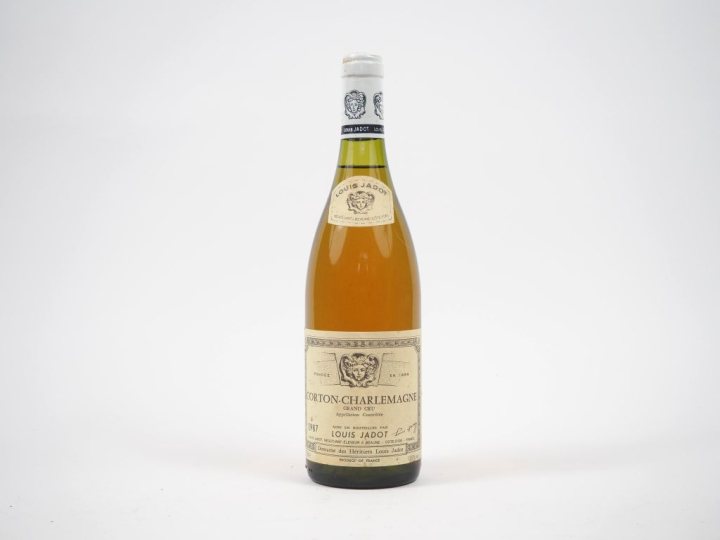 1 BOUTEILLE CORTON CHARLEMAGNE GC LOUIS JADOT - 1987 - 1,8 CM