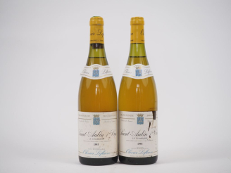 Vente aux enchères 2 BOUTEILLES SAINT AUBIN 1er CRU "LE CHARMOIS" OLIVIER LEFLAIVE - 1993