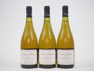 Vente aux enchères 3 BOUTEILLES CHABLIS 1er CRU "LES VAILLONS" DOMAINE LAROCHE - 1994 